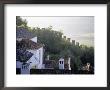 Whitewashed Houses And Crenellated City Walls, Obidos, Portugal by John & Lisa Merrill Limited Edition Print
