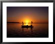 Bonefishing At Sunset, Usa by Lee Foster Limited Edition Print