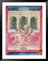 Scenes From The Kama Sutra From Cupboard In The Juna Mahal Fort, Dungarpur, Rajasthan State, India by R H Productions Limited Edition Print
