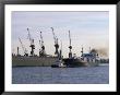 Cranes, Port Of Hamburg, Hamburg, Germany by Yadid Levy Limited Edition Print