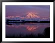 Mt. Mckinley Reflected In Pond, Denali National Park, Alaska, Usa by Hugh Rose Limited Edition Print