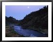 The Moon Appears Over The Rogue River by Melissa Farlow Limited Edition Print