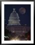 U.S. Capitol With Moon, Night View by Richard Nowitz Limited Edition Print
