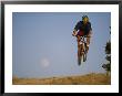 A Man Catches Some Air On His Mountain Bike by Bobby Model Limited Edition Pricing Art Print