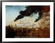Smoke Billows From An Oil Refinery Near Baton Rouge by Sam Kittner Limited Edition Print