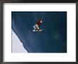 Snowboarding At Mount Norquay In Alberta by Mark Cosslett Limited Edition Print