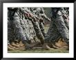 Army Rangers Marching In Formation With Blur by Skip Brown Limited Edition Pricing Art Print