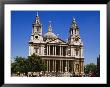 St. Paul's Cathedral, London, England, Uk by Charles Bowman Limited Edition Pricing Art Print