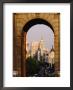 View Of Madrid Through Arch, Madrid, Spain by Jonathan Chester Limited Edition Print