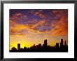 Melbourne Cbd At Dawn, Victoria, Australia by David Wall Limited Edition Print