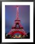 Eiffel Tower Decorated For Chinese New Year, Paris, France by Bruno Morandi Limited Edition Print
