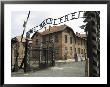 Entry Gate With Sign Arbeit Macht Frei, Auschwitz Concentration Camp, Near Krakow by R H Productions Limited Edition Pricing Art Print