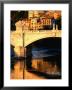 Ponte Vittorio Emanuele Ii Reflected In Tiber River At Sunrise, Rome, Italy by David Tomlinson Limited Edition Print