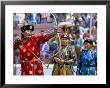 Archery Contest, Naadam Festival, Oulaan Bator (Ulaan Baatar), Mongolia, Central Asia by Bruno Morandi Limited Edition Print