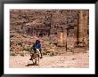 Two Locals Ride Their Donkey Around The Ancient City, Petra, Ma'an, Jordan by Jane Sweeney Limited Edition Print