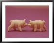 Two Marzipan Pigs, Nose-To-Nose, Will Bring Their Recipient Good Luck by Roy Gumpel Limited Edition Pricing Art Print