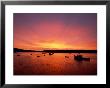Fishing Boats Dot The Water At Twilight by James P. Blair Limited Edition Print