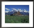 Jackson Hole Homestead And Grand Teton Range, Grand Teton National Park, Wyoming, Usa by Jamie & Judy Wild Limited Edition Pricing Art Print