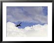 Commercial Airplane Soaring Above The Clouds by Mitch Diamond Limited Edition Print