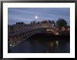 Half Penny Bridge Over Liffey River, Dublin, County Dublin, Republic Of Ireland by Sergio Pitamitz Limited Edition Pricing Art Print