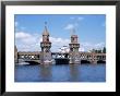 Oberbaum Bridge And River Spree, Berlin, Germany by Hans Peter Merten Limited Edition Pricing Art Print
