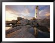 Lighthouse At Sunset by Richard Nowitz Limited Edition Print
