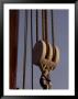 Giant Nautical Pulleys Help Leverage Heavy Sails On A Sailing Ship by Stephen St. John Limited Edition Print