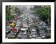 A Huge Traffic Jam Backs Up The Streets Of Bangkok by Jodi Cobb Limited Edition Print