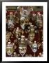 Display Of Venetian Masks In A Shop Window by Todd Gipstein Limited Edition Print