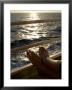 Woman's Feet Resting On The Railing Of A Cruise Ship At Sunset by Todd Gipstein Limited Edition Print