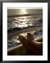 Woman's Feet Resting On The Railing Of A Cruise Ship At Sunset by Todd Gipstein Limited Edition Print
