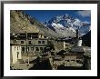Rongbuk Monastery With Mt. Everest In The Background by Maria Stenzel Limited Edition Print