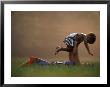 Mother And Daughter Playing In Grass by Frank Siteman Limited Edition Pricing Art Print