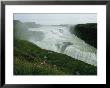 The Double Cascade Waterfall Of Gullfoss, By Far Europes Most Powerful Waterfall by Sisse Brimberg Limited Edition Pricing Art Print