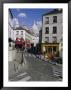 Street Scene And The Dome Of The Basilica Of Sacre Coeur, Montmartre, Paris, France, Europe by Gavin Hellier Limited Edition Print