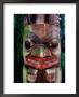 Detail Of Totem Poles At University Of Washington State Burke Museum, Seattle, Washington, Usa by Lawrence Worcester Limited Edition Print
