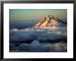 Aerial Of Mt. Hood, Oregon Cascades, Usa by Janis Miglavs Limited Edition Pricing Art Print