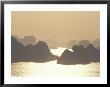 Ha Long Bay And Karst Hills At Sunset, Vietnam by Keren Su Limited Edition Print