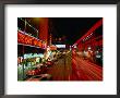 Wanchai Street At Night, Hong Kong, China by Lawrence Worcester Limited Edition Print