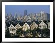 The Painted Ladies, Grand 19Th Century Houses, Alamo Square, San Francisco, California, Usa by Amanda Hall Limited Edition Print