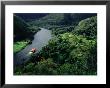 Riverboat On North Coast River, Kauai, Hawaii, Usa by Shannon Nace Limited Edition Print