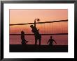Sunset Beach Volleyball by Mitch Diamond Limited Edition Print