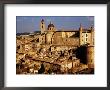 Basilica Metropolitano And Old Stone Houses From Public Gardens, Urbino, Italy by Pershouse Craig Limited Edition Print