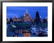 Parliament Buildings Facing Inner Harbour, Victoria, Canada by John Elk Iii Limited Edition Print