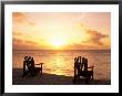 Empty Beach Chairs At Sunset, Denis Island, Seychelles by Sergio Pitamitz Limited Edition Print