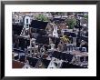 High-Pitched Roof-Tops Of Houses, Amsterdam, Netherlands by Rick Gerharter Limited Edition Print
