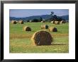 Rolls Of Hay Dot A Field by Raymond Gehman Limited Edition Print
