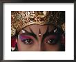 A Close View Of A Face Of A Balinese Dancer In Costume And Makeup by Paul Chesley Limited Edition Print