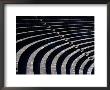 Curved Stone Seating At One Of Two Roman Theaters In Lyon by Todd Gipstein Limited Edition Print