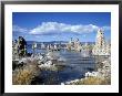 Landscape Of Tufa Formations At Mono Lake, California, Usa by Richard Nebesky Limited Edition Print